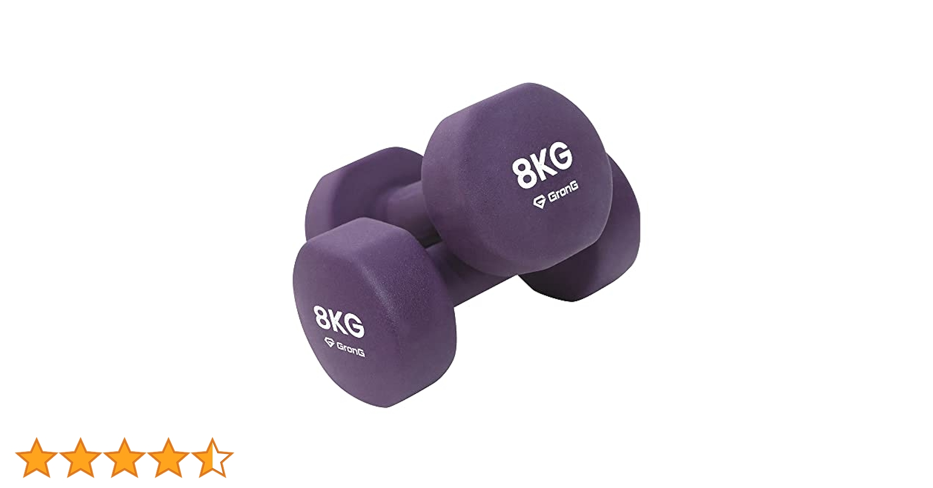 Amazon | グロング GronG ダンベル 1kg 2個セット ピンク